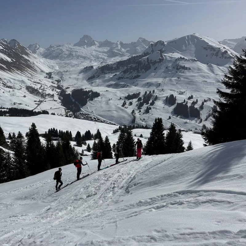 Hugo hiking in the mountains