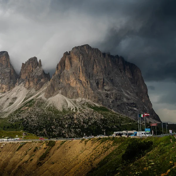 Passo Sella in the Dolomites